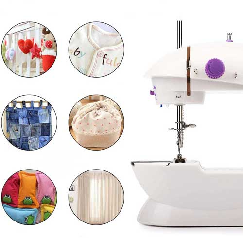 Erőteljes mini varrógép - hordozható